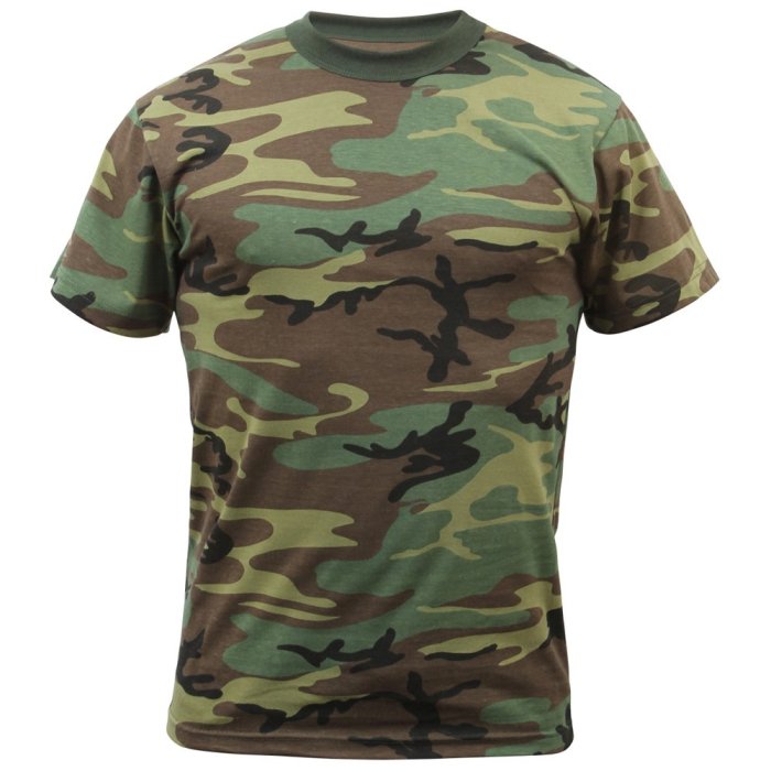 Camo shirt sleeve long camouflage mens ca large