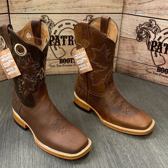 Fashion mens cowboy boots